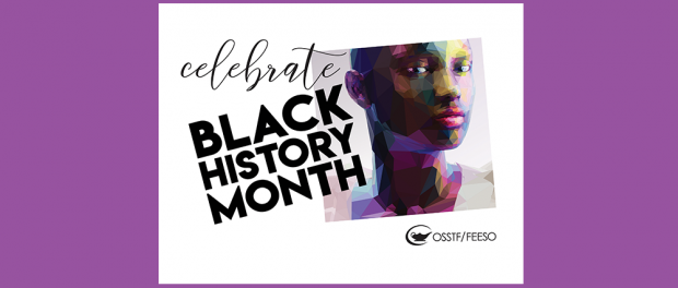 Celebrate Black History Month poster