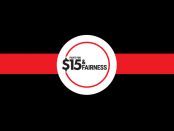 Logo for Fight for $15 & Fairness