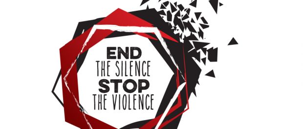 graphic: end the silence stop the violence