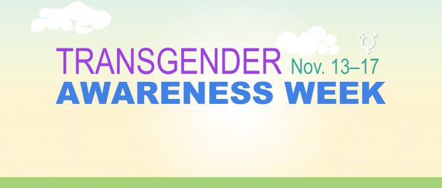 Banner: Transgender Awareness Week