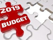 puzzle piece that says 2019 budget