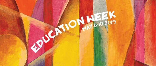 Detail of Education Week poster