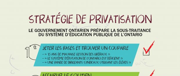 Infographic based on privatization
