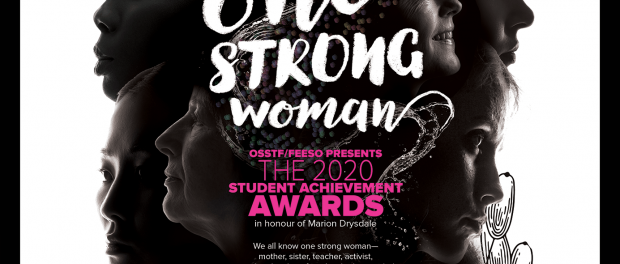 Image of the 2020 Student Achievement Awards poster