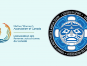 The Native Women’s Association of Canada logo beside the Sisters in Spirit logo