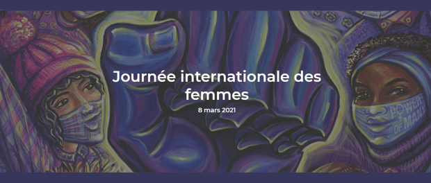 Image detail of the French International Women's Day poster