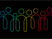 Inclusion and diversity infographic vector set, people vector logo for website