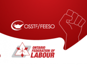 OFL logo, fist