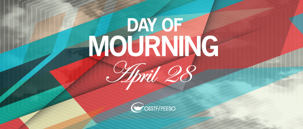 different shapes and colours-Day of Mourning April 28